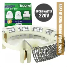 Resistência Ducha Master Banho Master Luxo Zagonel 220v 7500w Foto mini  3