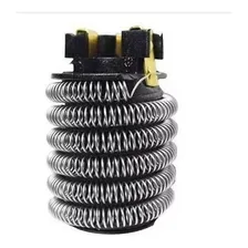 Resistência Ducha Ss 5200w 220v Hydra Corona Ss Duchinha Ss Acabamento Metálico Cor Preto Foto  mini 1
