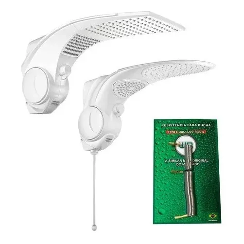 Resistencia Duo Shower / Duo Shower Quadra 220v 7500w Cor Branco Foto 1
