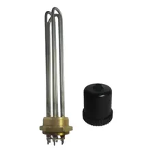 Resistência Elétrica 12000w X 220v 380v Rosca 1.1/2 300mm Cor Cinza 220/380v Foto mini  2