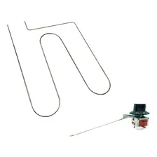 Resistencia Eletrica Forno Metalmaq 2200wx220v E Termostato Foto mini 1