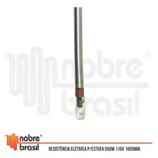 Resistência Elétrica Inox 500w 127v 100 Cm Estufa De Salgado Foto mini  3