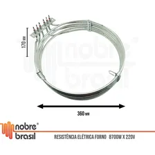 Resistencia Eletrica P/ Forno - Gastromaq Ftte 8.700w/220 Foto mini 2