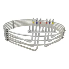 Resistencia Forno Turbo Tedesco Ftt300 18kw 10 Telas 220/380 Foto mini 3