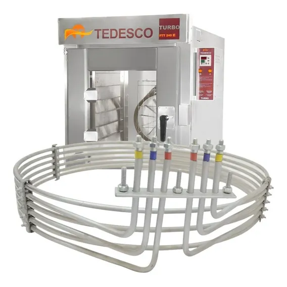 Resistencia Forno Turbo Tedesco Ftt300 18kw 10 Telas 220/380 Foto 1