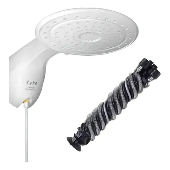 Resistência Hydra Multitemperatura 8t Optima 220v 7700w Acabamento Sem Cor Preto Foto 1