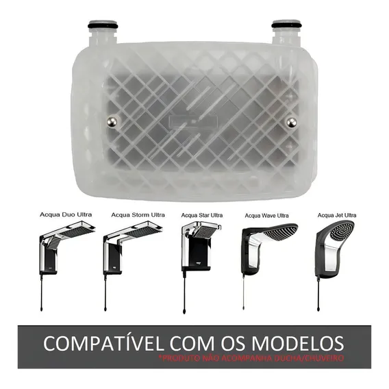 Resistencia Lorenzetti Chuveiro Acqua Duo Ultra 5.500w - 127 Foto 1