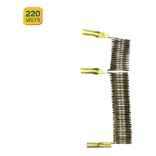 Resistência Lorenzetti Maxi Ducha / Bello Banho 220v 5500w Cor patreado Foto mini  3