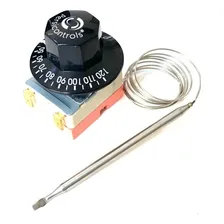 Resistência P/ Boiler 3500w 220v + Termostato 30a120 Foto mini 4