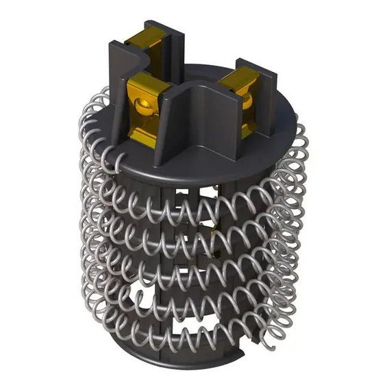 Resistencia Para Chuveiro Ducha Hydra Corona Ss 220v 5200w Cor Preto Foto 1