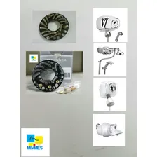 Resistência Para Duchas Cardal Potenza / Florenza 5500w 127v Acabamento Fosco Cor Preto Foto mini 4