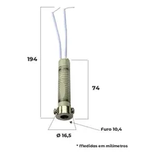 Resistência Para Ferro De Solda Hikari Power Power 100 127v Foto mini  3