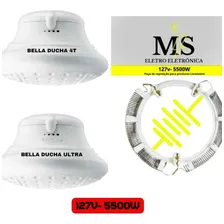 Resistencia Para Lorenzetti Bella Ducha 127v 5500w Acabamento Bella Ducha 4t/Bella Ultra 4t Ms Eletro Eletrônica Foto mini  3