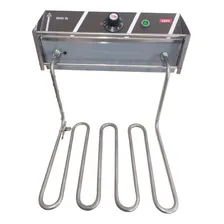 ResistĂȘncia 5000w 220v Completa Fritador Ăgua E Ăleo Cor Inox Foto mini 4
