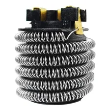 ResistĂȘncia Ducha Gorducha 4 T 5700w 220v Hydra Corona Acabamento Fosco Cor Preto Foto mini 2