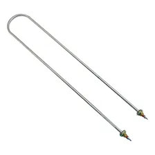 ResistĂȘncia ElĂ©trica 2000w 220v P Marmiteiro E Carro TĂ©rmico Cor Aço Inox Foto mini 1