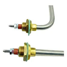ResistĂȘncia ElĂ©trica Para Marmiteiro Banho Maria 2500w 220v Cor Inox Foto mini 2