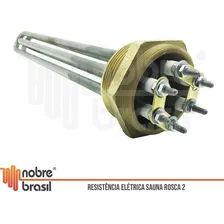 ResistĂȘncia ElĂ©trica Para Sauna 2 9kw 220/380v Inox 220V Foto mini 2