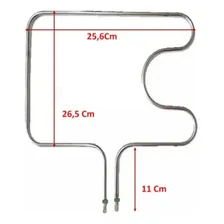 Resistência Forno Fischer Star Gril Superior + Inferior 127v Foto mini 4