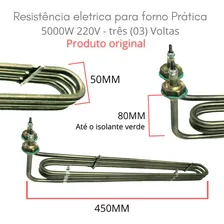 ResistĂȘncia Para Forno Pratica 5000w 220v Foto mini 2
