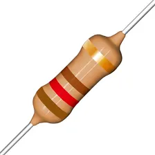 Resistor 120r Cr25 1/4w 5% - Pacote Com 100 Peças Foto mini  2