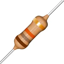 Resistor 18k Cr25 1/4w 5% - Pacote Com 100 Peças Foto mini  2