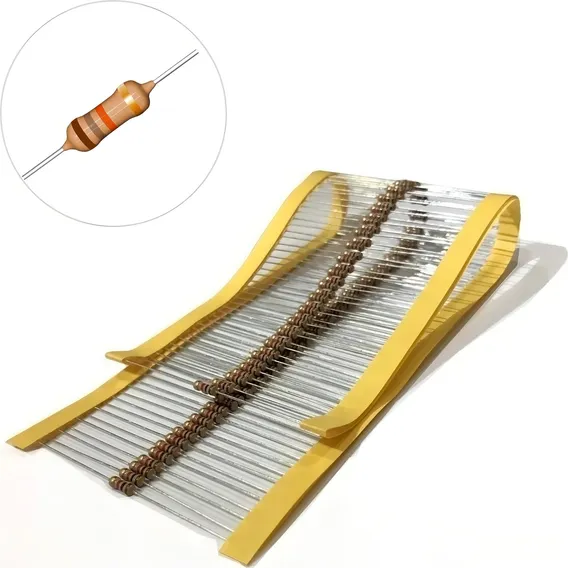 Resistor 18k Cr25 1/4w 5% - Pacote Com 100 Peças Foto 1