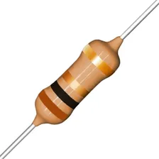 Resistor 1r Cr25 1/4w 5% - Pacote Com 100 Peças Foto mini 2