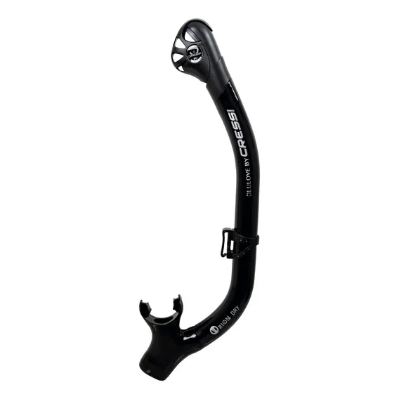 Respirador Snorkel De Mergulho Cressi Orion Semi Dry Foto 1