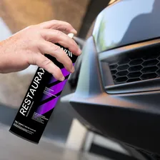 Restaurax Restaurador Plástico Automotivo Aerossol Vonixx Foto mini  2
