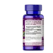 Resveratrol 100mg 120 Softgel Puritans Pride - Importado Foto mini 2