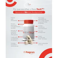 Resvitech 50mg 90 Caps AutĂȘntico Fagron Foto mini 4
