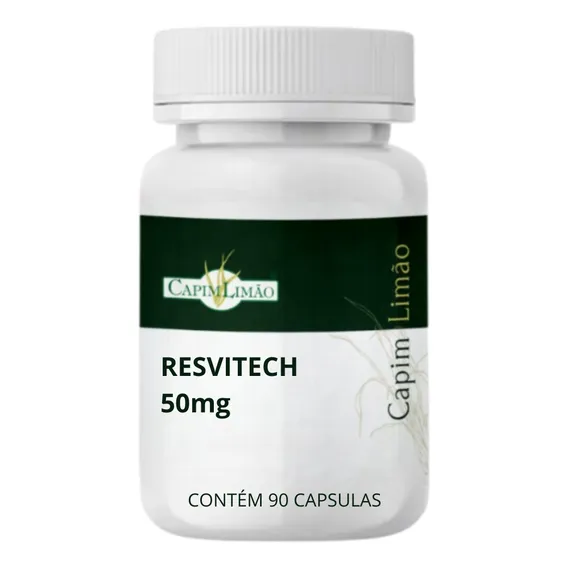 Resvitech 50mg 90 Caps AutĂȘntico Fagron Foto 1