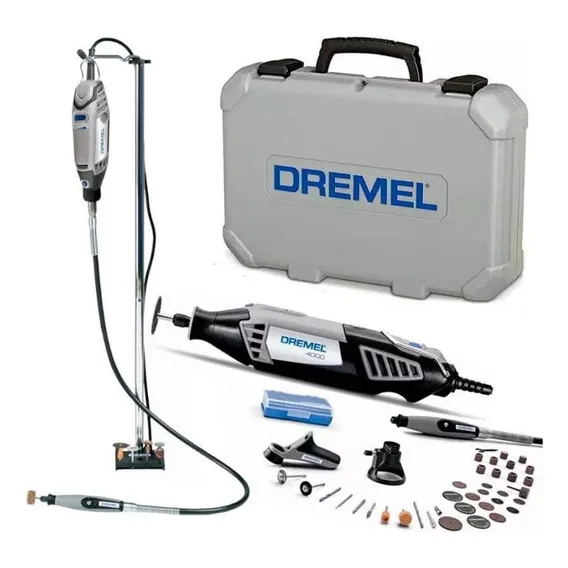 RetÃfica Dremel 4000 Profissional 175w + Suporte 2222 Dremel 110v Foto 1