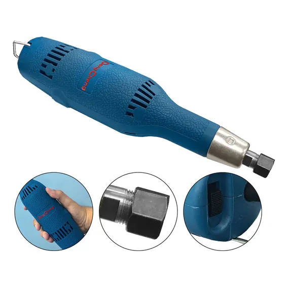 Retifica Elétrica Manual 1/4 Industrial 240w 220v Dongcheng Foto 1
