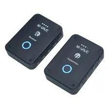 Retorno De Palco M-vave2 Trasmissor +1 Receptor +1 Fone Roxo 5v Foto mini 4