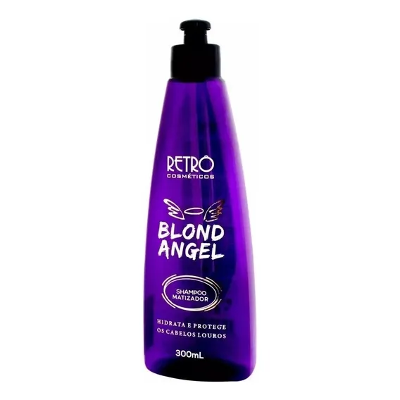 Retrô Cosméticos Blond Angel Shampoo Matizador 300ml Foto 1