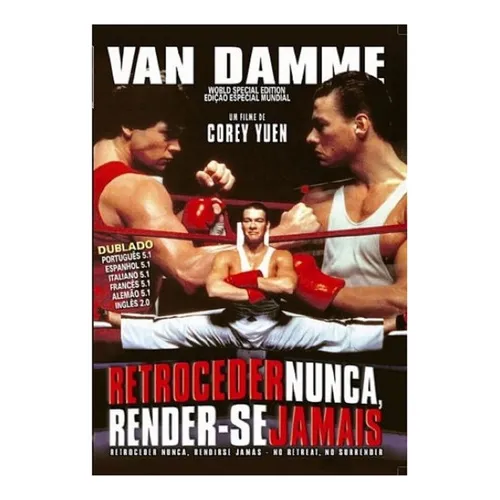 Retroceder Nunca, Render-se Jamais / Van Damme / Dvd4275 Foto 1