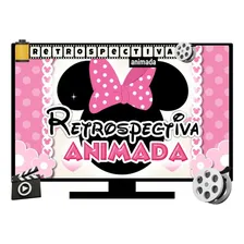Retrospectiva Animada Minnie Rosa Foto mini 2