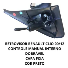 Retrovisor Esquerdo Renault Clio Controle Interno 00/12 7703 Foto mini  2