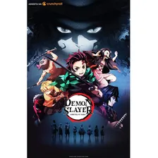 Revista Com P么ster Demon Slayer Anime + Guia Epos贸dios Foto mini 2