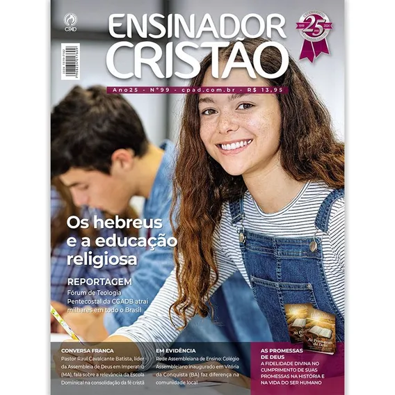 Revista Ensinador Cristão Nº 99 - Cpad-sp Foto 1