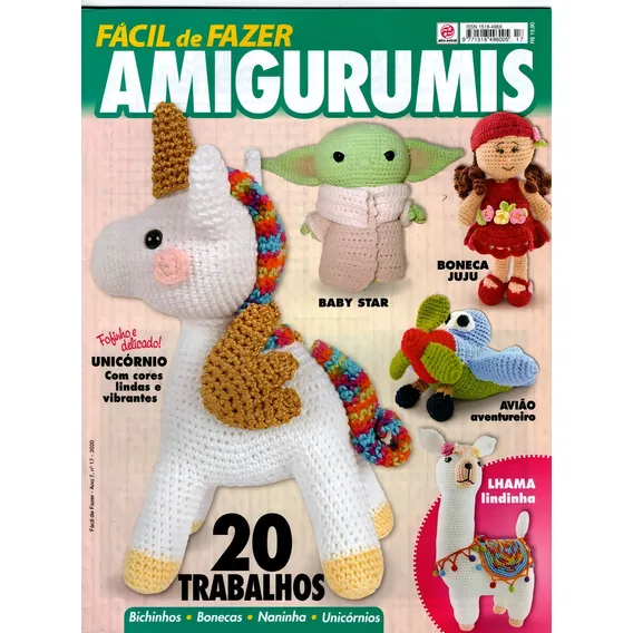 Revista Fácil De Fazer Amigurumis Ano 7 N° 17 Foto 1