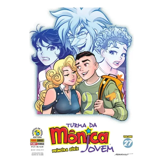 Revista fÃsico MaurÃcio de Sousa Revista Turma da Mônica Jovem: Primeira Série Vol. 27 Panini edição 27 de Brasil Foto 1