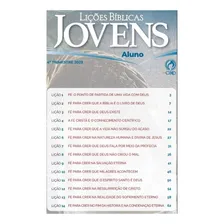 Revista Lições Bíblicas Jovens Aluno - A Prova Da Vossa Fé Foto mini  2