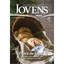Revista Lições Bíblicas Jovens Aluno - A Prova Da Vossa Fé Foto  mini 1
