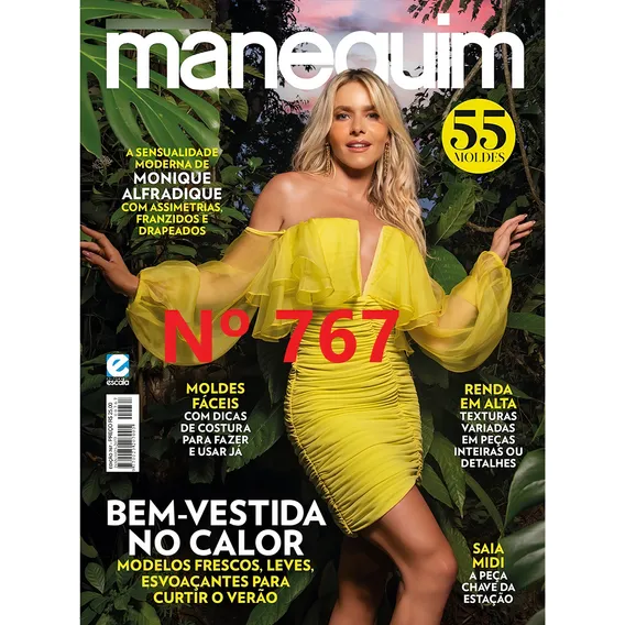 Revista Manequim - Bem-vestida No Calor N° 767 Foto 1