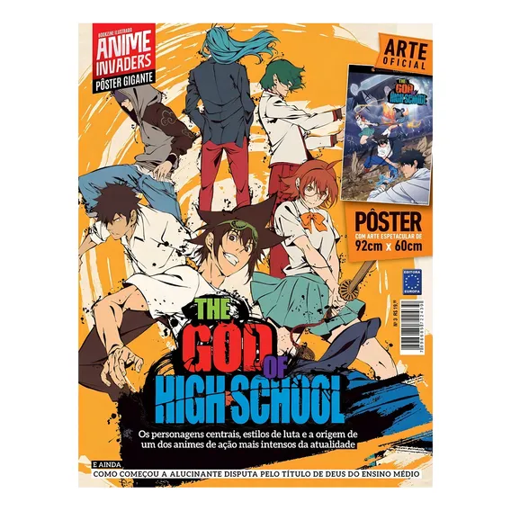 Revista P么ster Gigante - The God Of High School Foto 1