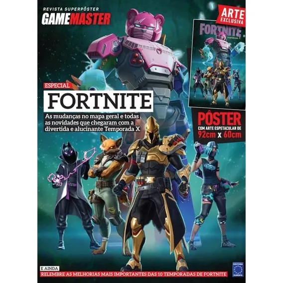 Revista Superp么ster - Fortnite Temporada X Foto 1