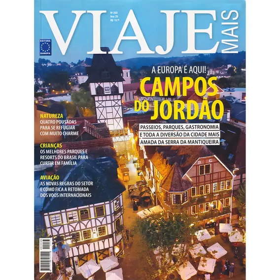 Revista Viagem E Turismo Campos Do Jordão A Europa É Aqui Foto 1